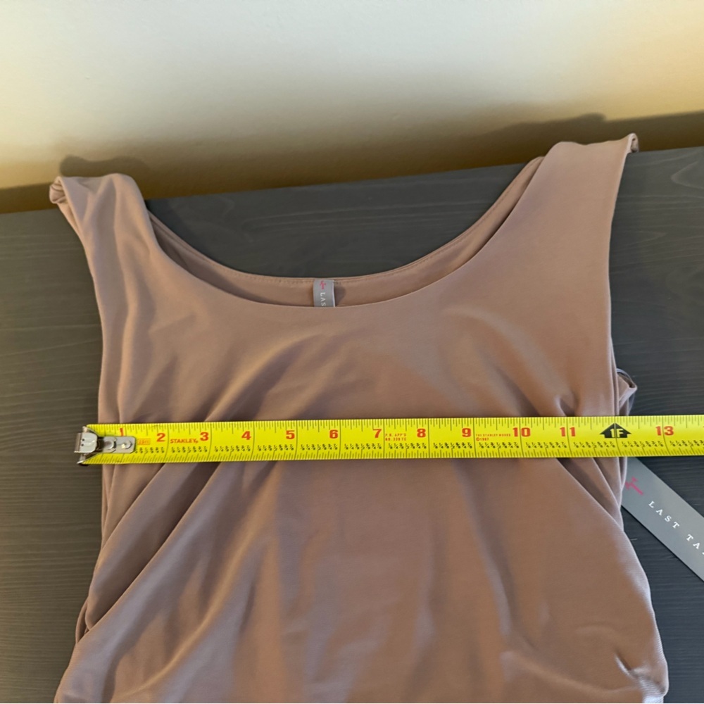 Last Tango Mini Ruched Tank Dress NEW - Picture 7 of 9
